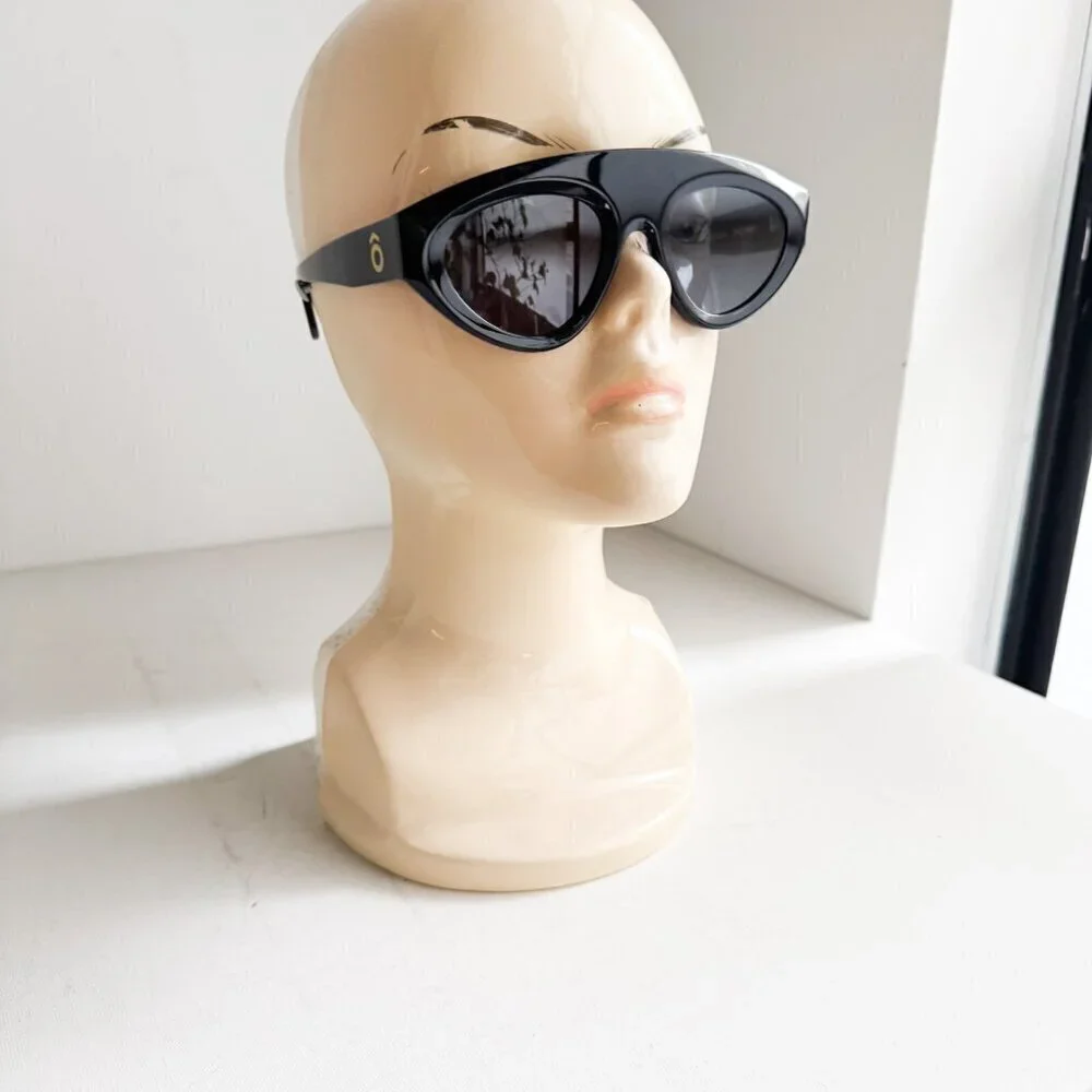 Bohten Pamoja Pride Chunky Black Frame Aviator Sunglasses